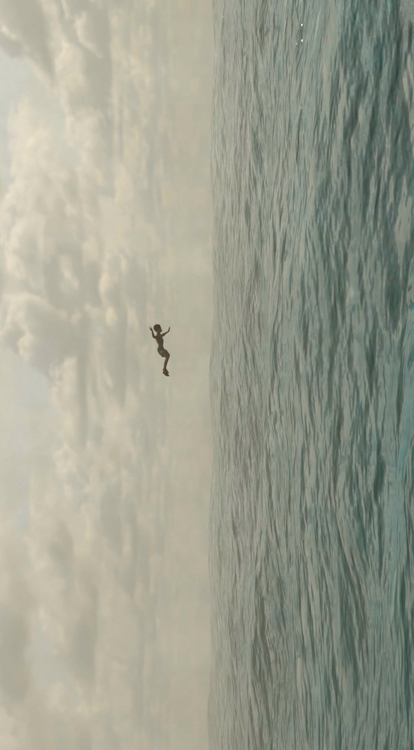 Aimé prend l'eau